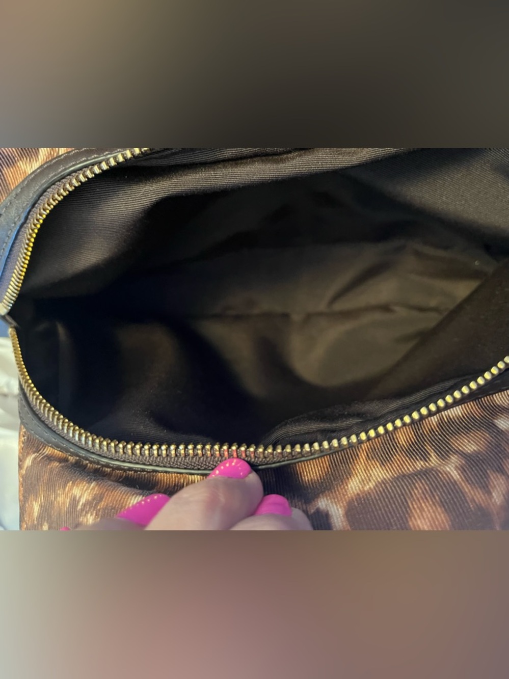 Coach Leopard Print Shoulder/Handbag-Excellent Condition! - Picture 7 of 16